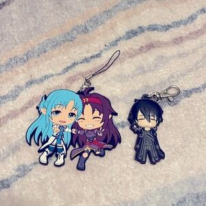 Sword Art Online keychains!